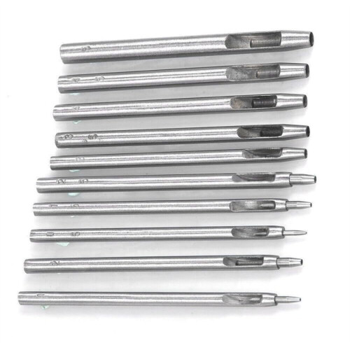 Leather Hole Punch Set Round 0.5–5mm 10Pcs 2