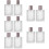 5Pcs Multi Color Durable Perfume Storage Bottles Easy Refill Spray Use 10