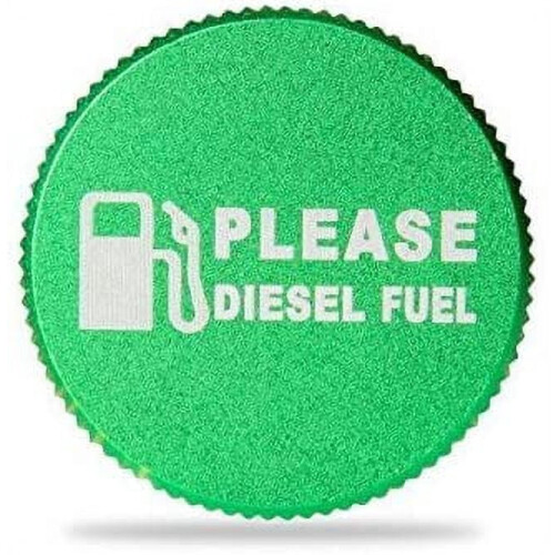Billet Aluminum Green Fuel Cap for Dodge Ram Cummins 2