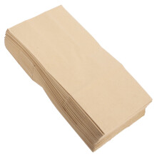 Bolsas de papel marrón a prueba de fugas para almuerzos, ideales para restaurantes y panaderías (100 unidades)