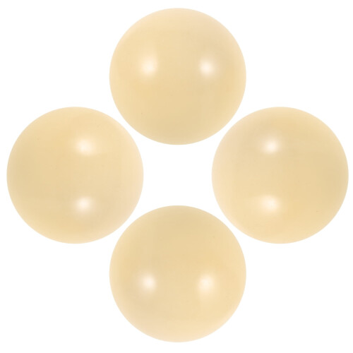 White Cue Balls for Pool Table 2-Inch 4pcs 1