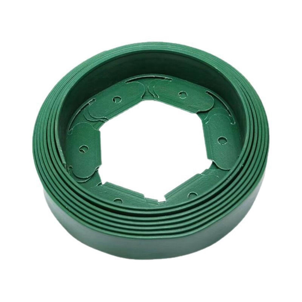 5M Plastic Garden Border Edging With Spikes Â Flexible, Secure Installation For Flower Beds & Lawns 9165521886616