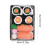 Lustige Rollsocken, bunt, wadenlang, 21 Paar 4