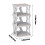 Shoe Rack Entryway Cabinet 4-Tier Plastic 21.26In 3