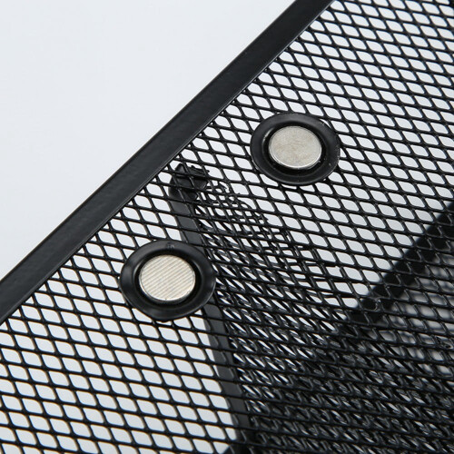 Magnetic Basket Organizer 3-Compartment 9-Magnet 2