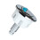 Double Flush Toilet Water Tanks Button Oval-shape Toilet Push Double Flush Button Bathroom Push Button Replace 7