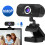 HD Webcam with Microphone,1080P Webcam Desktop or Laptop USB Web Camera for Computer Widescreen Video Calling Webcam 1