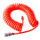 Retractable Air Compressor Flex Hose Red 600x2 cm 1 Pack 4