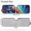Turtle Cherry Blossom Windshield Sunshade for Jeep TJ JK UV 7
