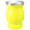 Stainless Steel Matte Gourd Cup 8 oz Yellow Insulated 2