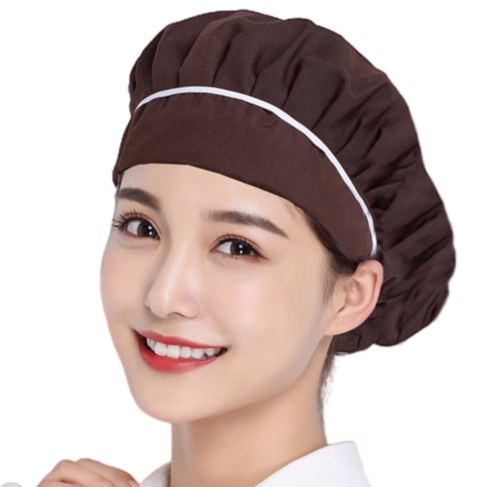 Chefs Hat Breathable Cooking Hat Adjustable Cook Caps Unisex Hair Covers Bakers Hat For Hotel Restaurant And Kitchens 974856468140