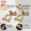 Brass Car Battery Terminals Connectors 2 Pack 7