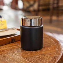 Mug de voyage isotherme en acier inoxydable 316 avec revêtement intérieur pour boissons chaudes et froides, capacité compacte de 180 ml, couvercle