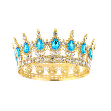 Luxurious Women's Crowns with Rhinestones Birthday Party Hairpieces Suitable for Weddings Proms and Special Occasion