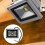 POPETPOP LED Spotlight Lamp Outdoor Waterproof 1 Pack 2