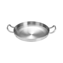 Casseroles à double poignée faciles à déplacer, idéales pour la cuisine, les restaurants et les banquets.