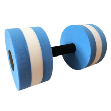 Aquatic Dumbbell Bar, EVA Water Floating Dumbbells Adults Kids Pool Dumbbells Aquatic Barbell Float Aquatic Exercise Dumbbell Blue