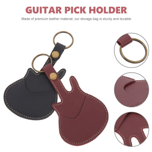 Guitar Picks Storage Holder Display Case 2 pcs 2