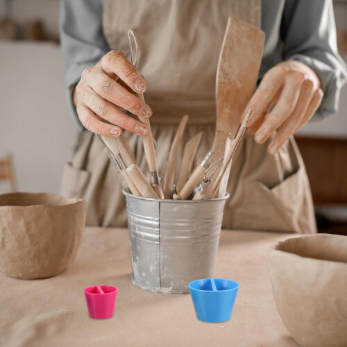 Pottery Shaping Tool Kit Plastic Rim Cone Molds 3 Pcs 1