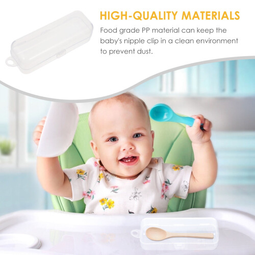 Tableware Case for Kids with Pacifier and Molar Toy Storage 1