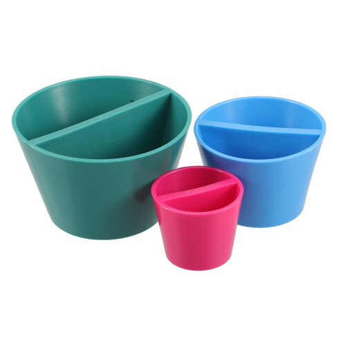 Pottery Shaping Tool Kit Plastic Rim Cone Molds 3 Pcs 2