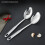 Stainless Steel Cooking Spoon Set 12.8-Inch 4