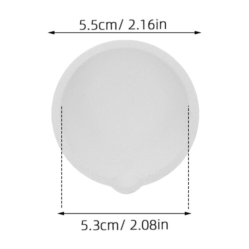 Conjunto de cadinho de quartzo com pinça, 2 peças 1