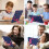 Custodia resistente a 3 strati per Samsung Galaxy Tab A8 10.5, colore blu navy 7
