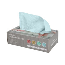 Microfiber Cleaning Cloths Reusable Boxed 20 Pcs Green 7.9"
