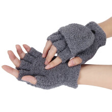 Girls Women Ladies Hand Wrist Warmer Winter Fingerless Gloves Mitten GY