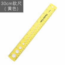 Flexible Shatterproof 12" Soft Ruler with Dual CM/INCH Scales, Bendable Straight Edge for Office, Classroom & Design – Compatible with Precision
