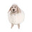Boho Felt Sheep Ornament White 6 x 6 x 11 cm 2