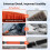 27-inch 2-in-1 snow brush and ice scraper orange 5