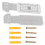 Acrylic Crack Measuring Ruler Yellow 1 Set 4