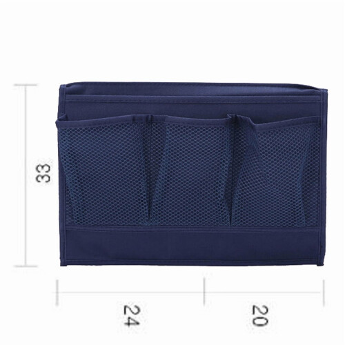 2Pcs Creative Multi-Function Hanging Storage Bag For Sofa Bed Organizing 1