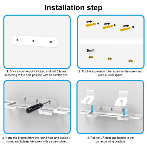 For Portal Game Console Wall Storage Stand For Controller Holder (A)Game Accessories 2