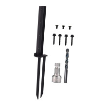 Fence Post Post Repair Stakes Parts,Professional,High Quality,Fence Post Support Pile for Outdoor Garden