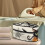 Portable Travel Steamer Pouch with Cat Spider Web Pattern 2