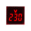 Ψηφιακός ελεγκτής τάσης 220V/230V με διάφανα καπέλα αμπαζούρ, ψηφιακό βολτόμετρο LED, 6