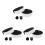 3 Sets Bicycle Handlebar Camouflage Wrapping Tape Pu 9
