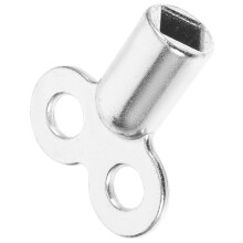 Metal Radiator Bleeding Key – Copper Alloy, Compatible with Home Radiators & Faucets, Silver