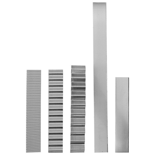 Clay Slicer Silver 5Pcs 7.86X0.71X0.04in