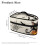 Portable Travel Steamer Pouch with Cat Spider Web Pattern 6