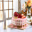 Alloy Crown Cake Topper Set 3 Silver Mini Crowns 6