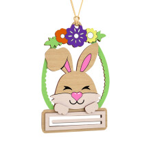 Pandantiv de Paște, accesoriu pentru portofel, decor festiv de primăvară, design durabil cu clips