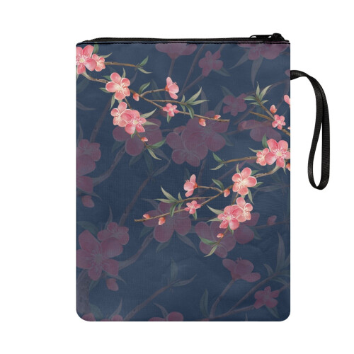 Polyester boekomslag met kersenbloesempatroon (1 stuk) 1