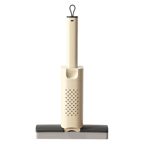 Handheld Sponge Mop Light Yellow for Kitchen Bathroom Tiles