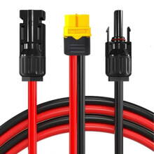 12AWG Solar Panel to XT60 Charging Cable for Adventure and Emergency Power