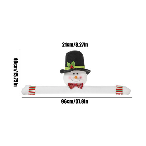 Snowman Tree Topper 16 x 38 Inch Christmas Decoration 2