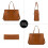Leren laptoptas voor dames, 15,6 inch, waterdicht, groot formaat 5